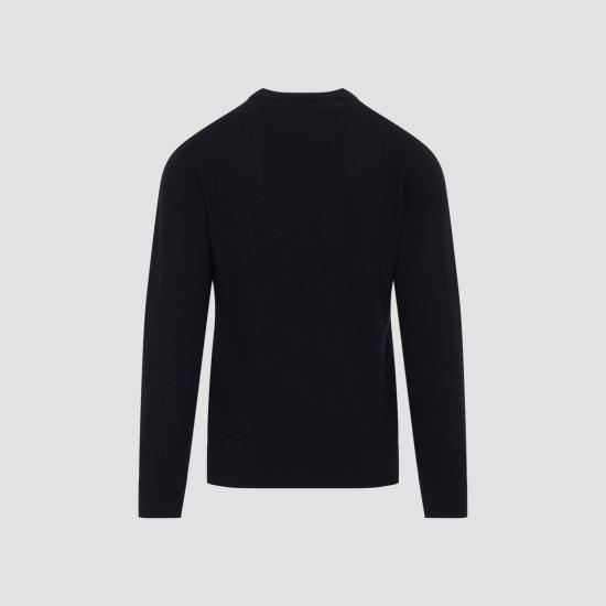 26FW 조르지오 아르마니 스웨터 GM003907AF28282 U8139 BLUE - GIORGIO ARMANI