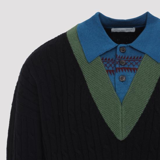 26FW 드리스 반 노튼 스웨터 2620212204751 900 BLACK - DRIES VAN NOTEN
