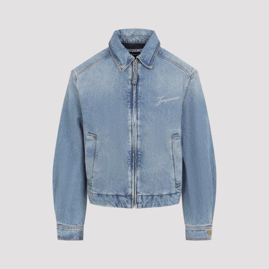 26FW 자크뮈스 데님 자켓 OUM00055AD00038 33C BLUE - JACQUEMUS