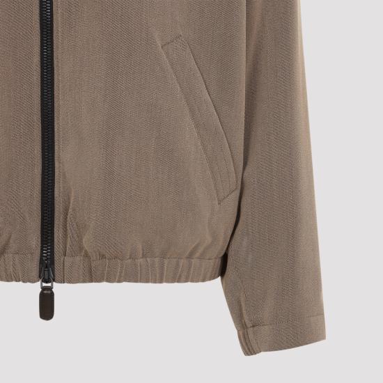 26FW 조르지오 아르마니 봄버 자켓 GM004032TE22902 U6166 NUDE NEUTRALS - GIORGIO ARMANI