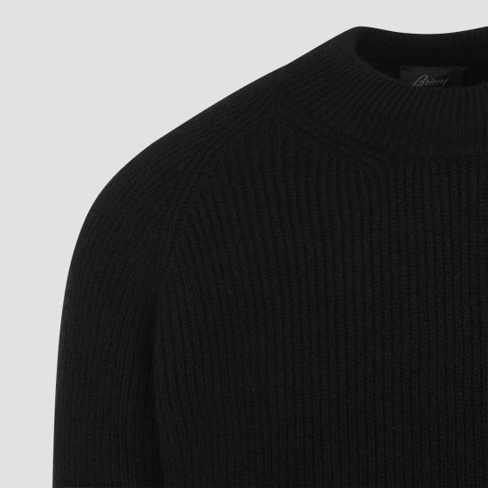 26FW 브리오니 스웨터 UMQ90LOEK13 1000 BLACK - BRIONI