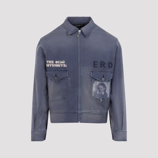 26FW 앙팡리쉬데프리메 데님 자켓 030603 NAVY BLUE - ENFANTS RICHES DEPRIMES