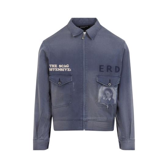 26FW 앙팡리쉬데프리메 데님 자켓 030603 NAVY BLUE