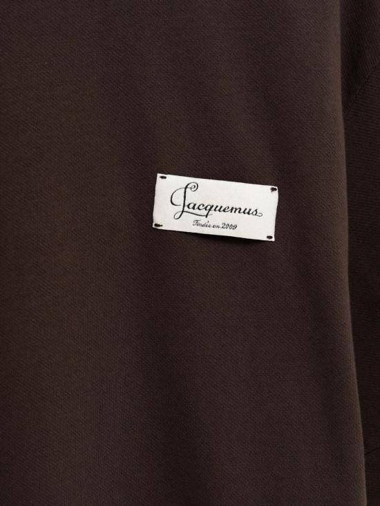 26FW 자크뮈스 반팔 티셔츠 TSU00329AJ00327 881 BROWN - JACQUEMUS