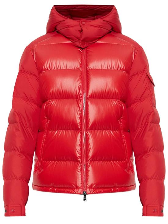 26FW 몽클레어 마야 후드 쇼트 다운 자켓 마야 후드 쇼트 다운 자켓 L20911A00138597YX 45D RED