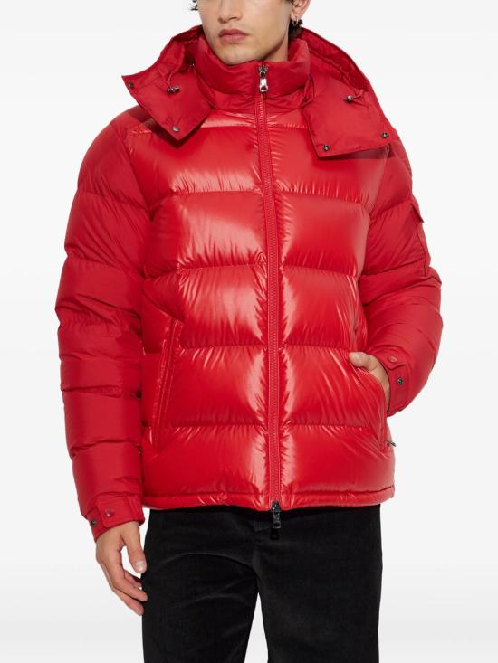 26FW 몽클레어 마야 후드 쇼트 다운 자켓 마야 후드 쇼트 다운 자켓 L20911A00138597YX 45D RED - MONCLER