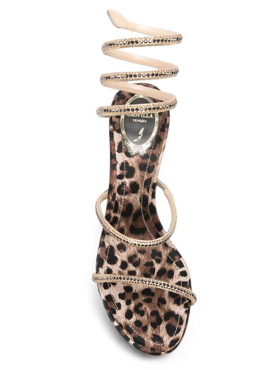 26FW 르네 카오빌라 힐/펌프스 C12899080R001Y450 BEIGELEOPARD NUDE NEUTRALS - RENE CAOVILLA