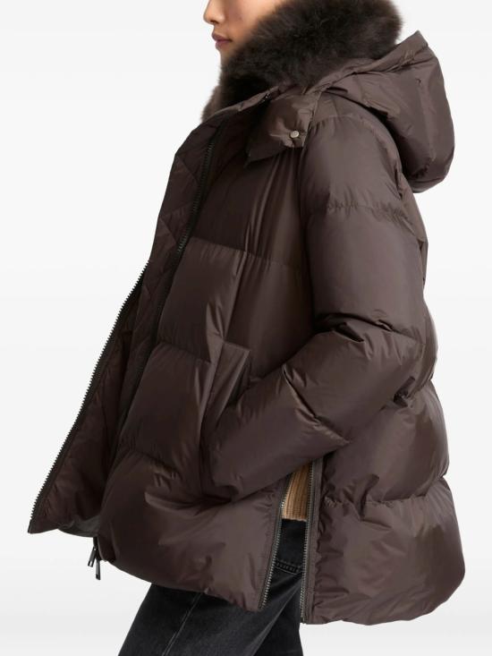 26FW 이브살로몬 롱패딩 24WFM01576U04W A2324 BROWN - YVES SALOMON