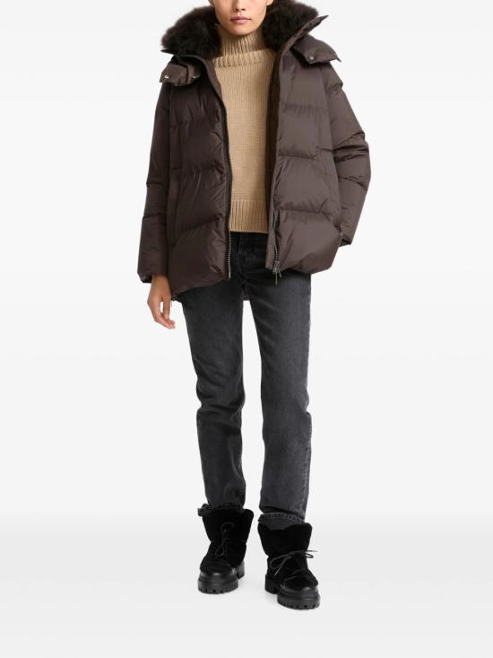 26FW 이브살로몬 롱패딩 24WFM01576U04W A2324 BROWN - YVES SALOMON