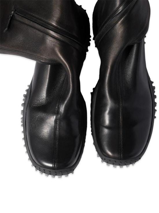 26FW 미우미우 스트레치 나파 레더 부츠 5W805EFA045L68 F0002 BLACK - MIU MIU