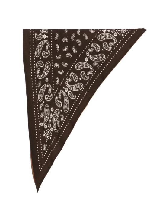 26FW 데스틴 머플러/스카프 TRIANGLEBICOLOR CHOCO BROWN