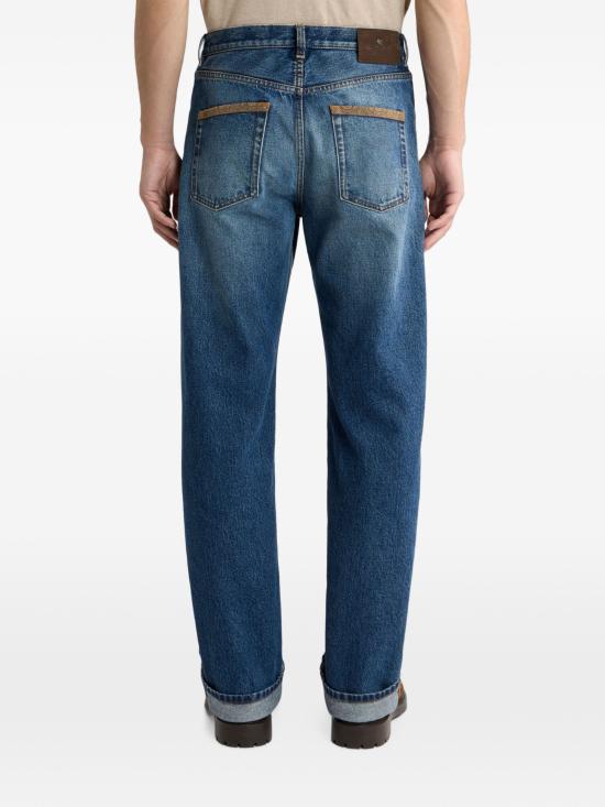 26FW 에트로 스트레이트 팬츠 MRNB0021AC358S9091 BLUE - ETRO