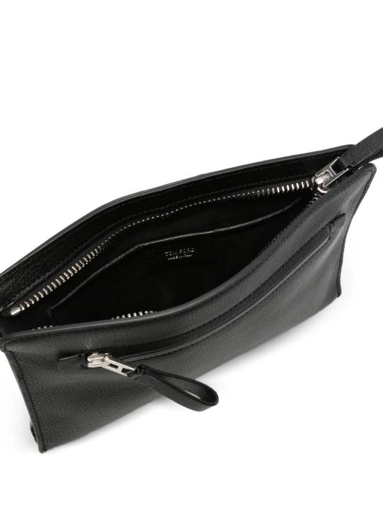 26FW 톰포드 가죽소품 H0787LGO324Y NAA BLACK - TOMFORD