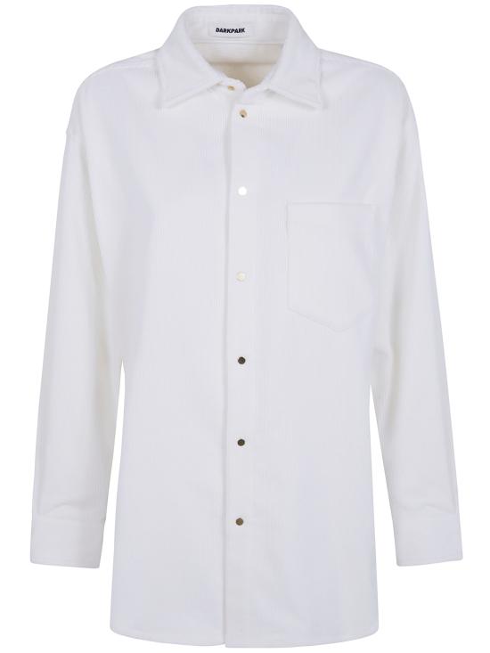26FW 다크파크 셔츠 WSH04FAC195 0001 WHITE