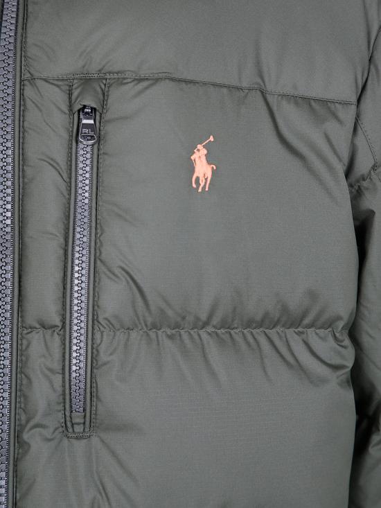 26FW 폴로 랄프로렌 고햄 다운 자켓 710968278002 COMPANY GREEN - POLO RALPH LAUREN