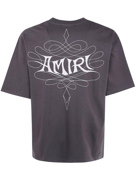 26FW 아미리 반팔 티셔츠 AM426JR006 HUSK GREY - AMIRI
