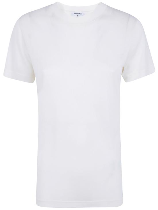 26FW 필리파 케이 반팔 티셔츠 31742 0277 WHITE