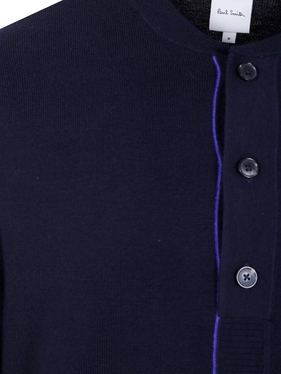 26FW 폴 스미스 가디건 M1R993ZW03257 49 BLUE - PAUL SMITH