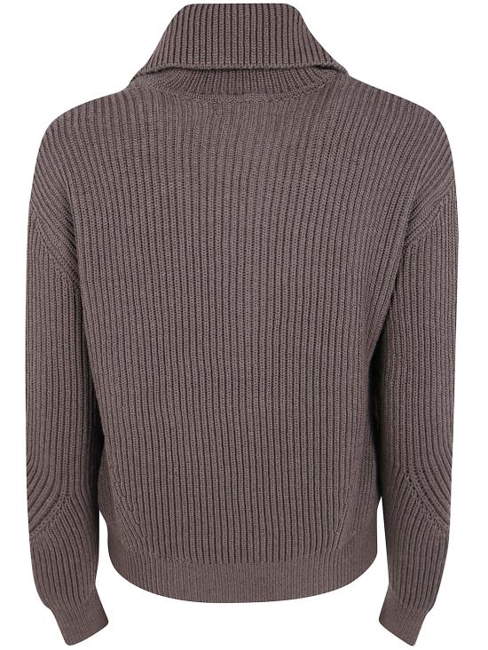 26FW 드리스 반 노튼 집업 니트 2620212384744 703 BROWN - DRIES VAN NOTEN