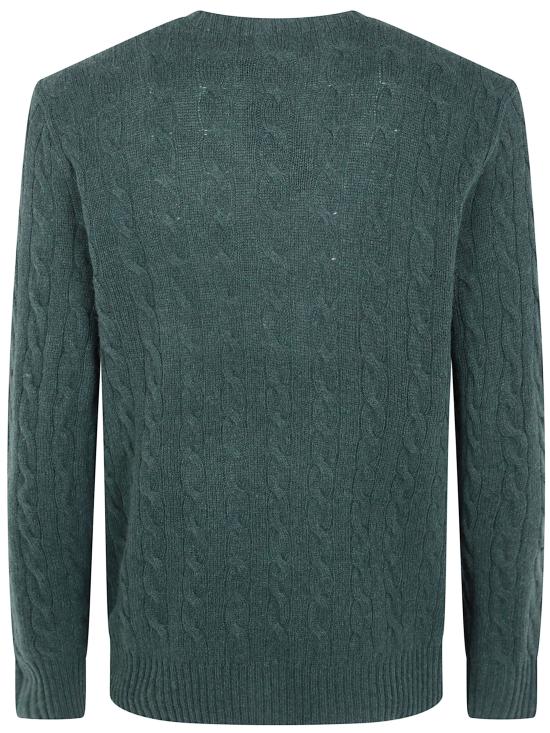 26FW 폴로 랄프로렌 케이블 니트 스웨터 710876762507 LODGEPOLE GREEN - POLO RALPH LAUREN