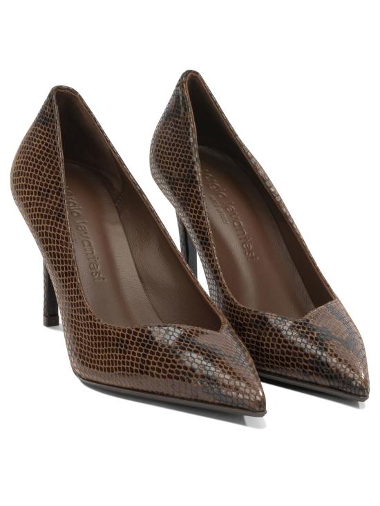 26FW 세르지오 레반테시 힐/펌프스 DIVINA67PITONEUNDER BROWN - SERGIO LEVANTESI