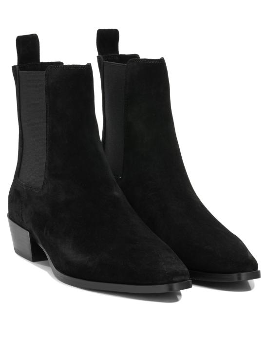 26FW 스트레티지아 부츠 A5900XVELOURNERO BLACK - STRATEGIA