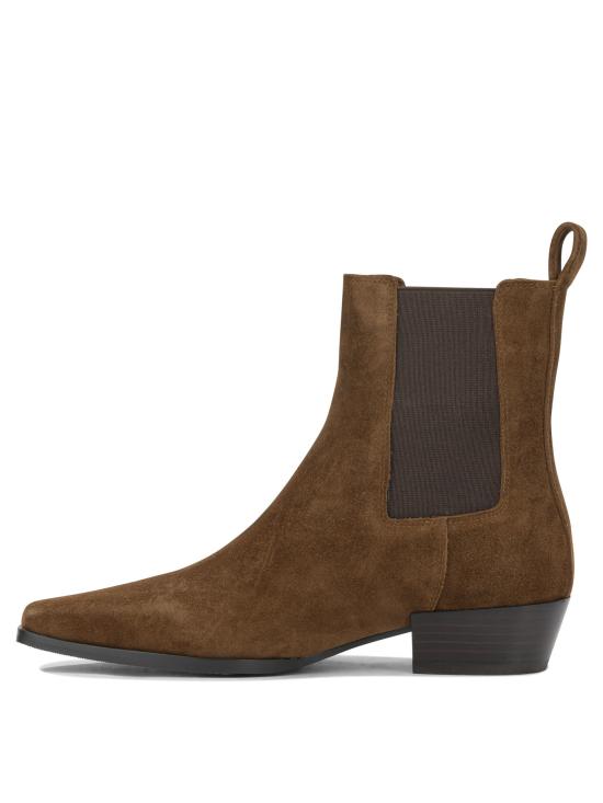 26FW 스트레티지아 부츠 A5900XVELOURSIGARO BROWN - STRATEGIA