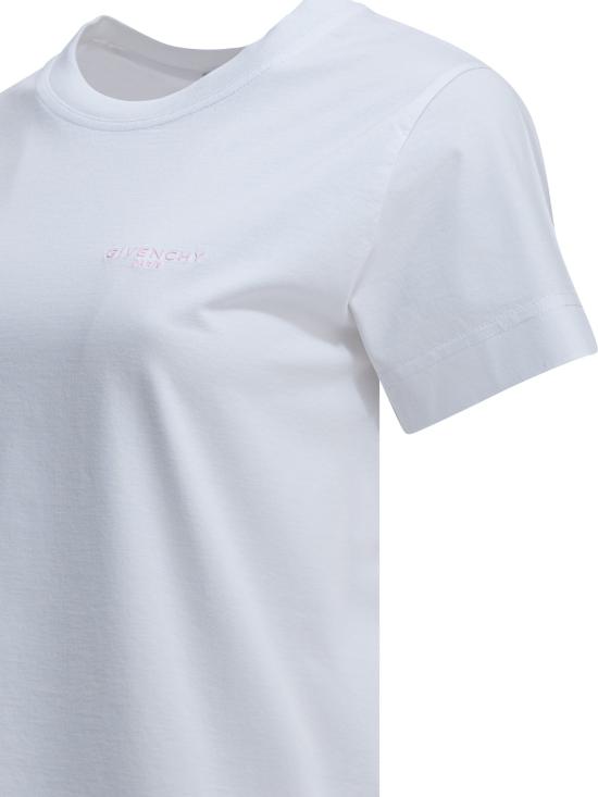 26FW 지방시 반팔 티셔츠 BW70FJ31D8100 WHITE - GIVENCHY