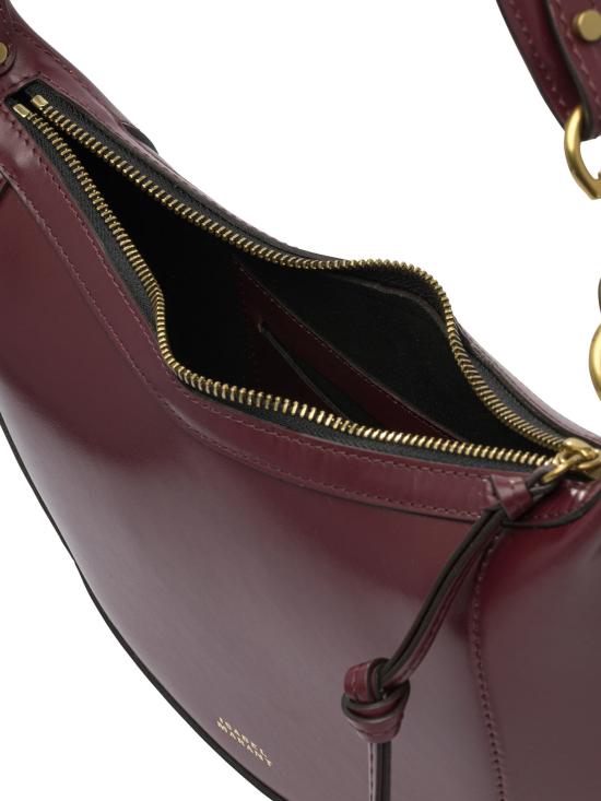 26FW 이자벨마랑 나오코 미디엄 숄더백 23PPP0001FAA1C01M80BY BORDEAUX - ISABEL MARANT