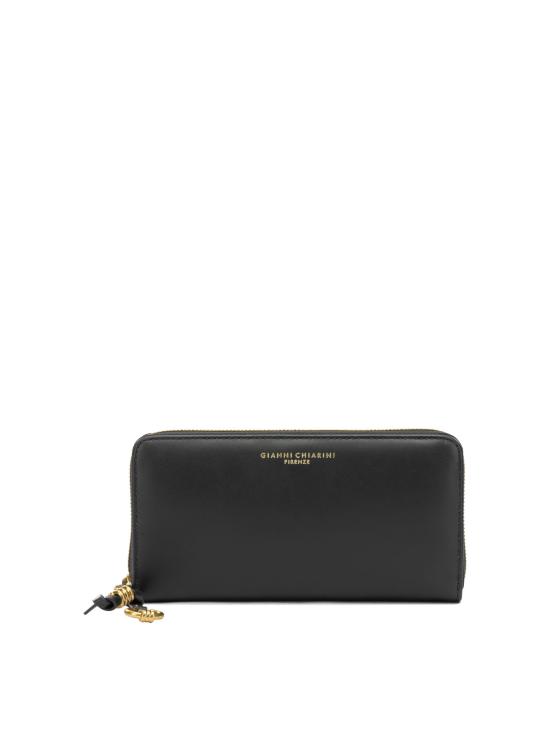 26FW 지아니 끼아리니 지갑 PF5042NAWALLETSNAPPA001NERO BLACK