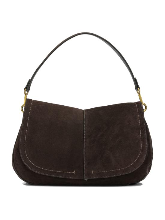 26FW 지아니 끼아리니 숄더백 BS12619CMPLHELENAROUND974MOKA BROWN