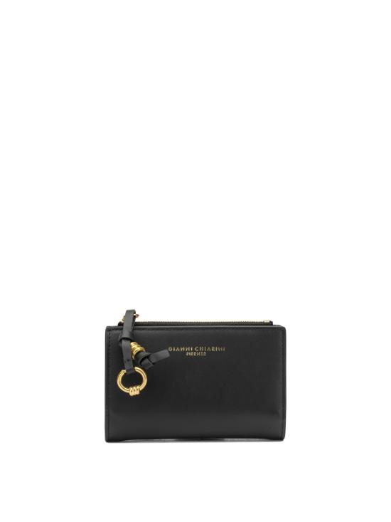 26FW 지아니 끼아리니 지갑 PF6003NAWALLETSNAPPA001NERO BLACK