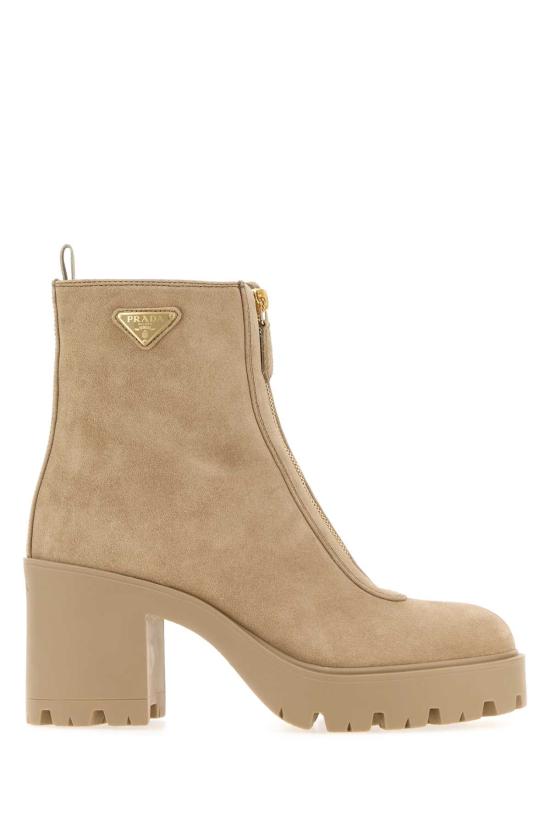 26FW 프라다 안클 가죽 부츠 1T620OF085054 F0F24 BEIGE O TAN
