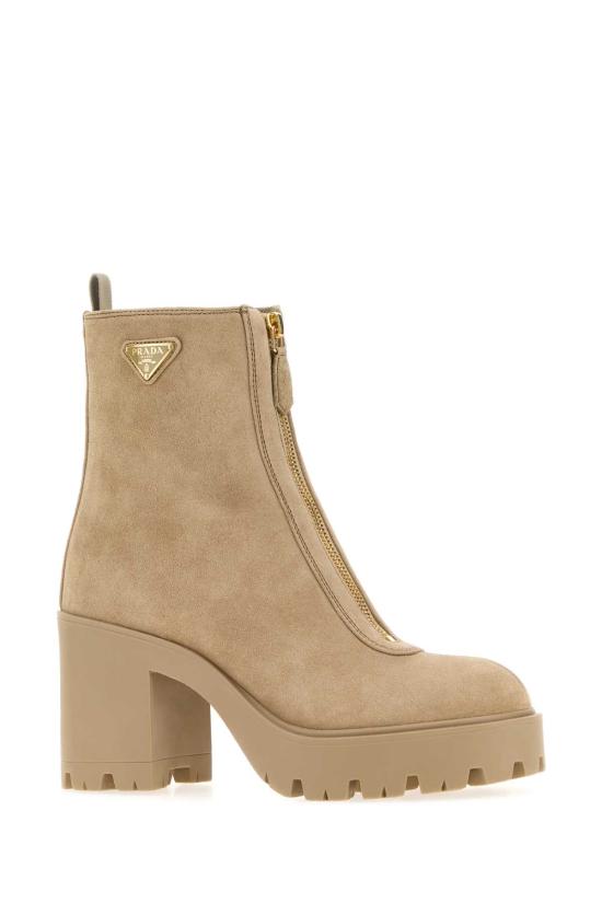 26FW 프라다 안클 가죽 부츠 1T620OF085054 F0F24 BEIGE O TAN - PRADA