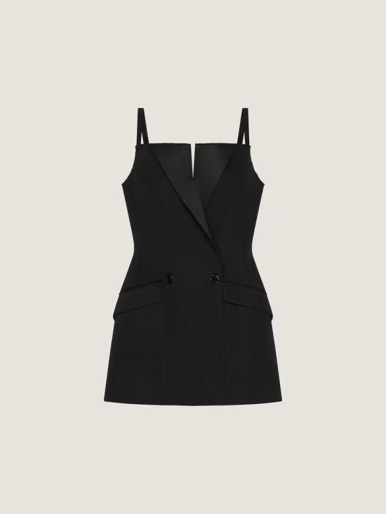26SS 지방시 원피스 ULT 008478 NOIR 38 BLACK