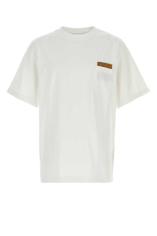 26FW 보테가베네타 반팔 티셔츠 838924V4N50 9000 WHITE