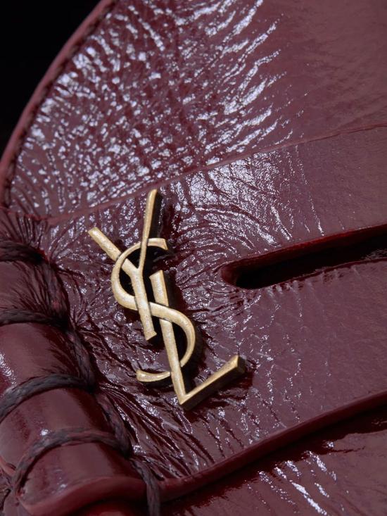 26FW 생로랑 빈티지 보르도 소프트 가죽 로퍼 A001MMAAFGB 6629 BURGUNDY - SAINT LAURENT