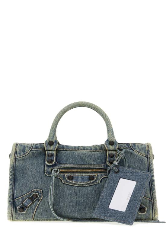26FW 발렌시아가 토트백 8657622ACPY 4727 BLUE