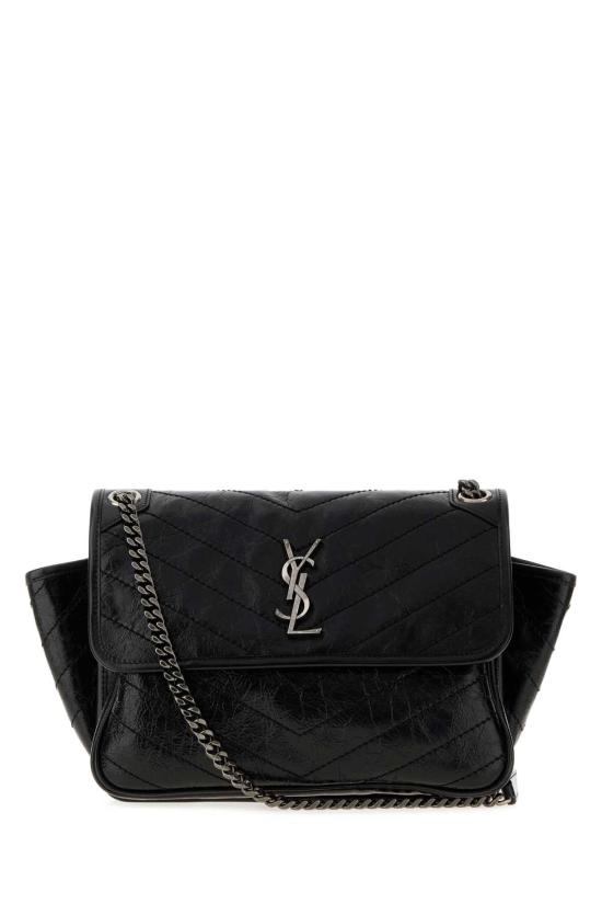 26FW 생로랑 숄더백 8129430EN04 1000 BLACK