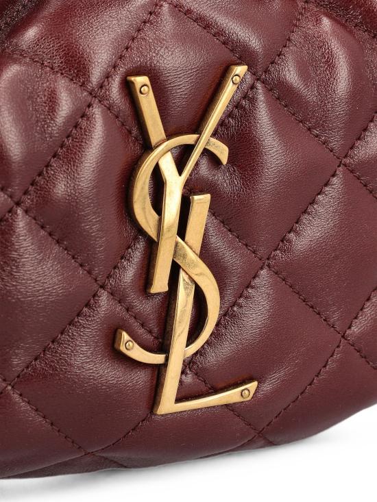 26FW 생로랑 이카리노 퀼티드 나파 토트백 851689AAANG 6197 LTHOTWINE - SAINT LAURENT
