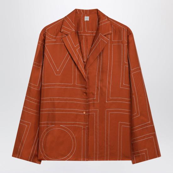 26SS 토템 셔츠 241WRT976FB0089 161 BROWN