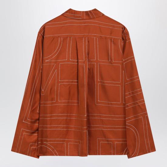 26SS 토템 셔츠 241WRT976FB0089 161 BROWN - TOTEME