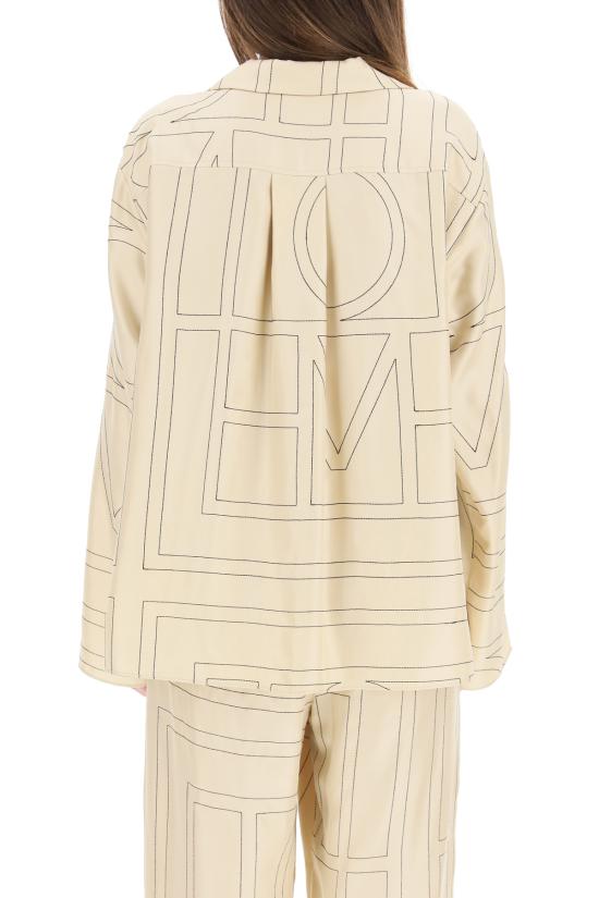 26SS 토템 셔츠 213755707 926 WHITE - TOTEME