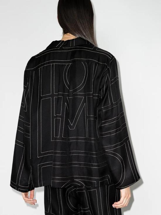 26SS 토템 셔츠 213755707 925 BLACK - TOTEME