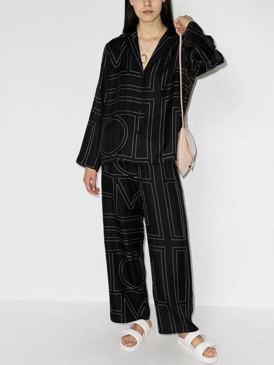 26SS 토템 셔츠 213755707 925 BLACK - TOTEME