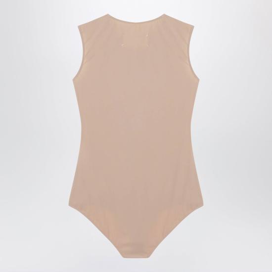26FW 마르지엘라 바디수트 티셔츠 S29NA0150S20518 121 BEIGE - MAISON MARGIELA