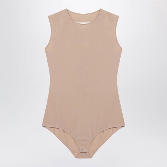 26FW 마르지엘라 바디수트 티셔츠 S29NA0150S20518 121 BEIGE