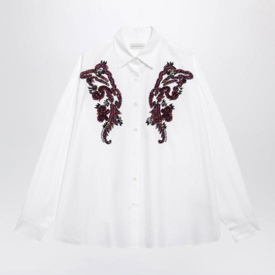 26FW 드리스 반 노튼 셔츠 1307144433 001 WHITE