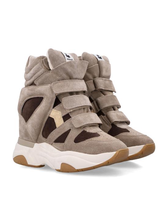 26FW 이자벨마랑 BALSKEE 발스키 웨지 스니커즈 BK0009FAD2E07S SNBW SAND BROWN CHOCOLATE - ISABEL MARANT