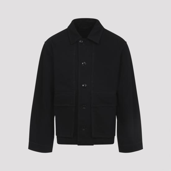 26SS 르메르 박시 자켓 OW1223LD1055 BK999 BLACK - LEMAIRE